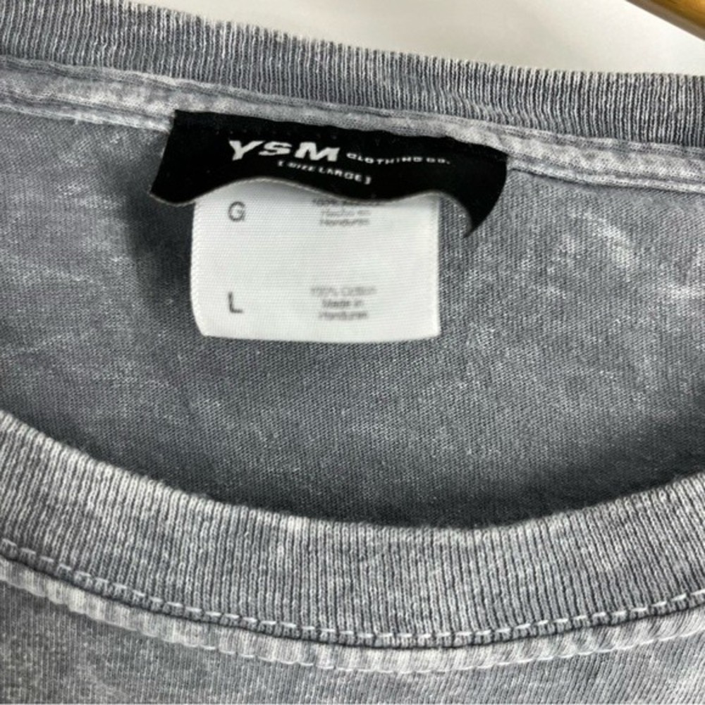 YSM Your Story Matters Shirt Mens Large Grey Green World Tour Concert Tie Dye - Picture 3 of 6